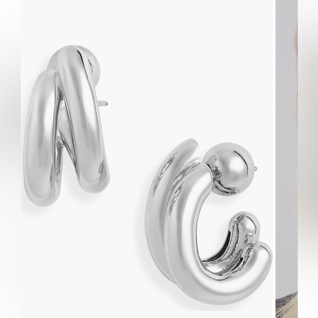 Jenn Bird New Florence Hoop Earrings 126$